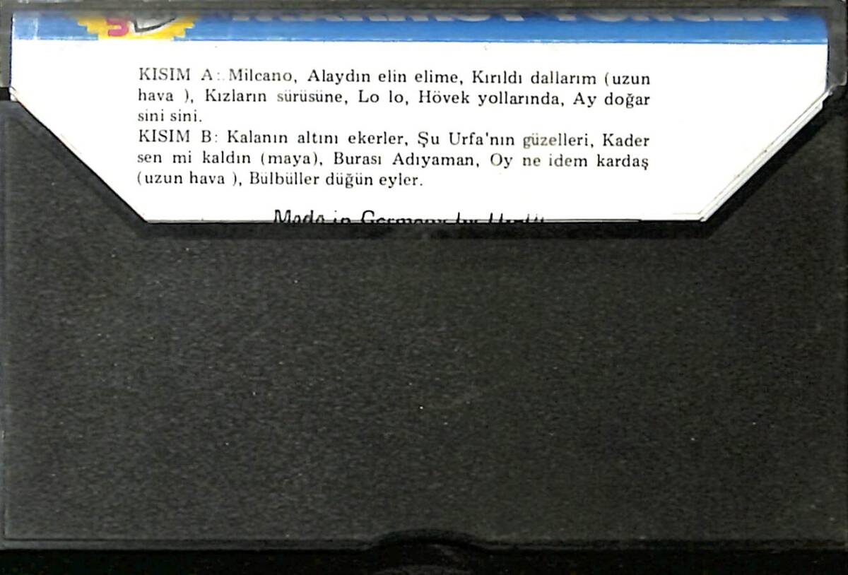 Mahmut Tuncer - Milcano Kaset (İkinci El) KST27101 - 2