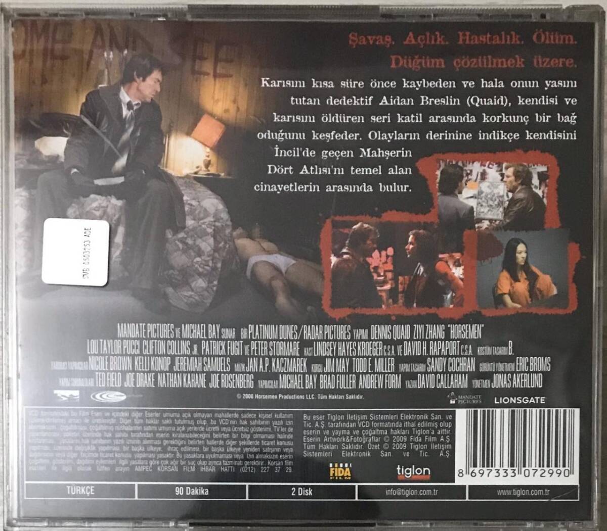 Mahşerin Dört Atlısı Dört VCD Film VCD5536 - 2