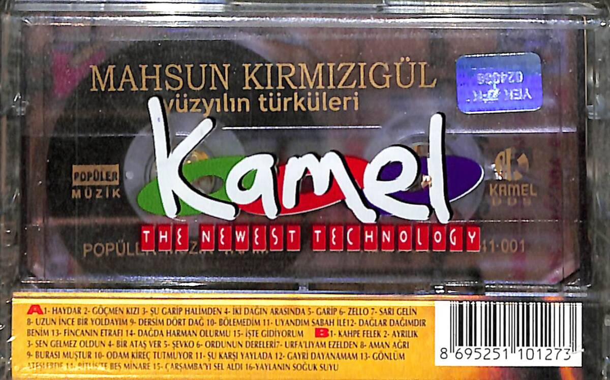 Mahsun Kırmızıgül - Yüzyılın Türküleri Kaset (Sıfır) KST28021 - 2