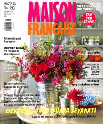 MAISON FRANÇAISE - SAYI193 - HAZİRAN 2011 - EGZOTİK STİL ROTALARI GÜNEY AFRİKA,KÜBA,VİETNAM,MEKSİKA NDR76136 - 1