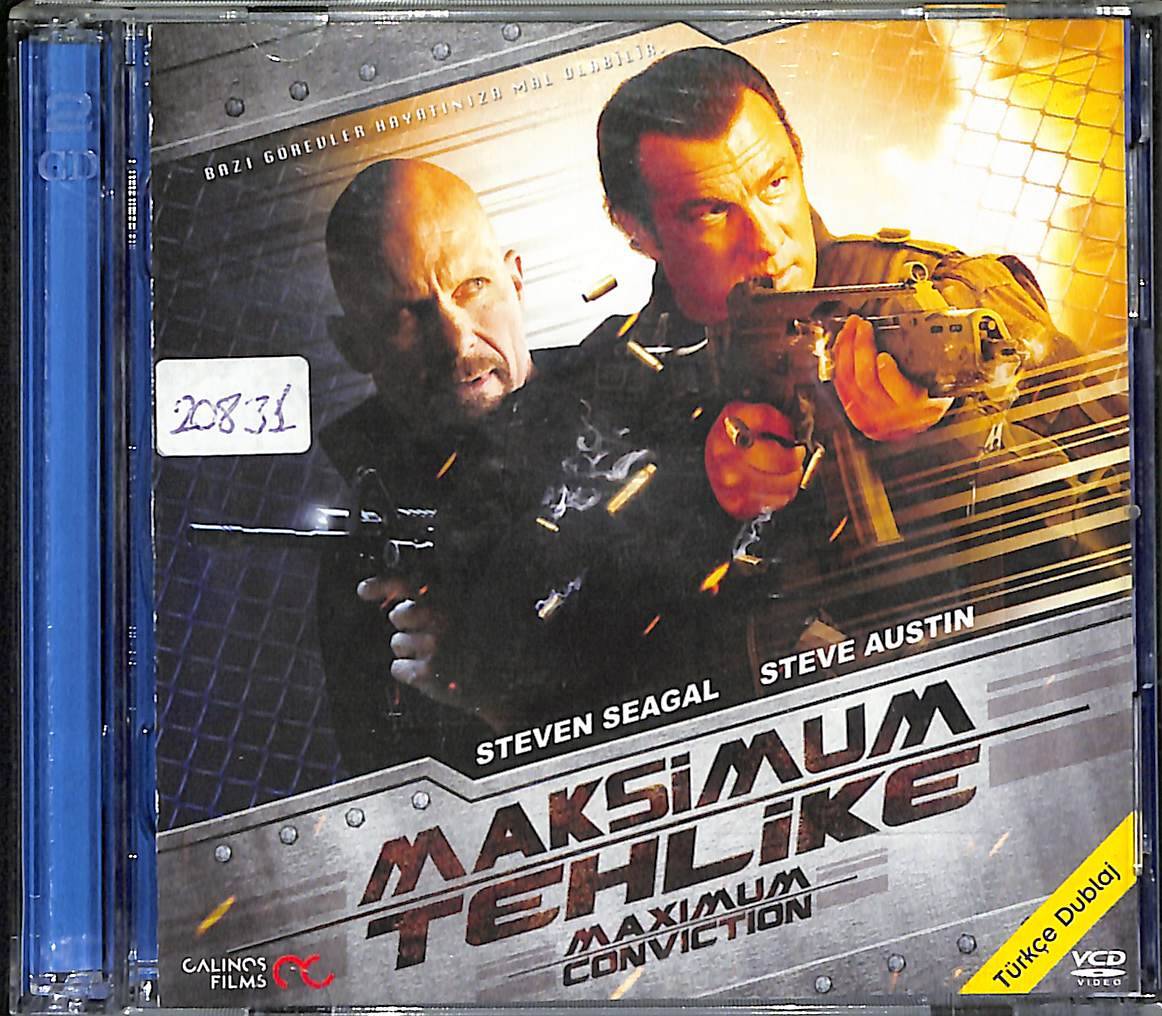 Maksimum Tehlike Orjinal VCD Film ' Steven Seagal - Steve Austin ' VCD27935 - 1