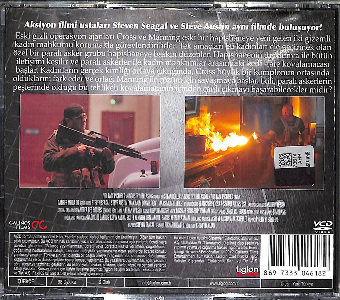 Maksimum Tehlike Orjinal VCD Film ' Steven Seagal - Steve Austin ' VCD27935 - 2