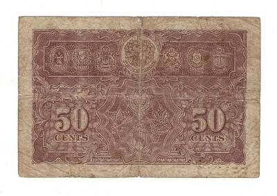Malaya 50 Cent 1941 Temiz YKP7840 - 2