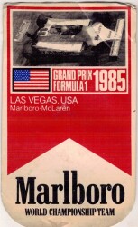 Malbora- McLaren Grand Prix Formula 1 Sticker AKS1607 - Gökçekoleksiyon