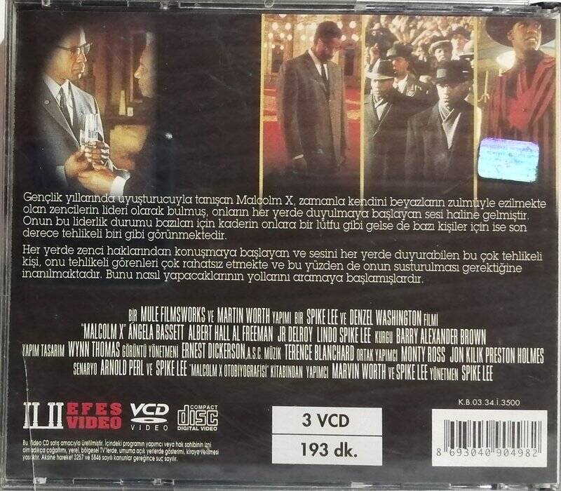 Malcolm X VCD Film VCD5433 - 2