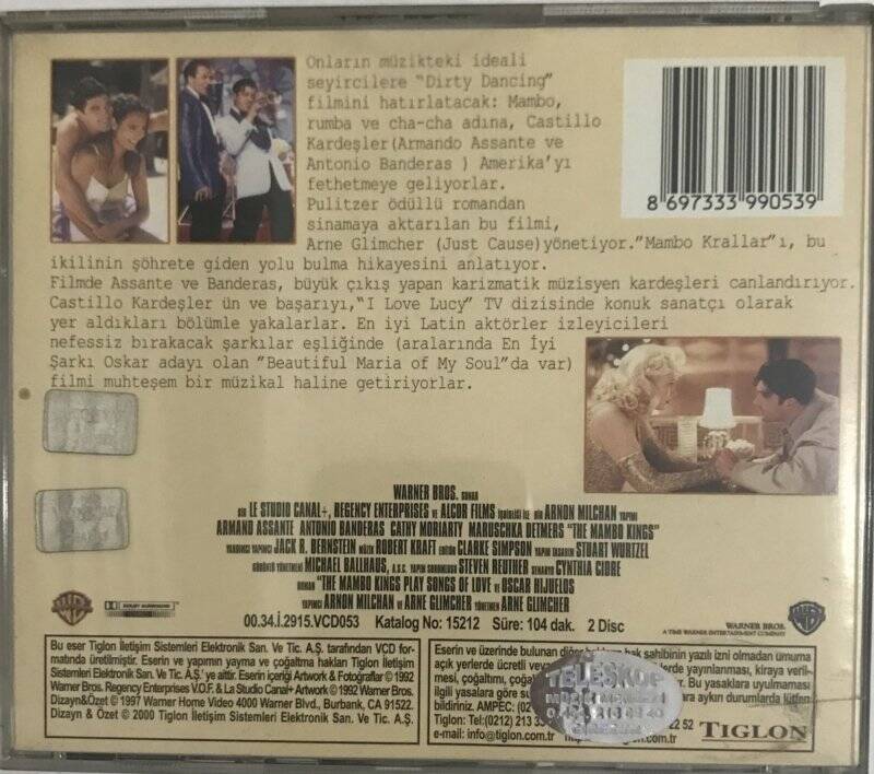 Mambo Kralları VCD Film VCD7925 - 2