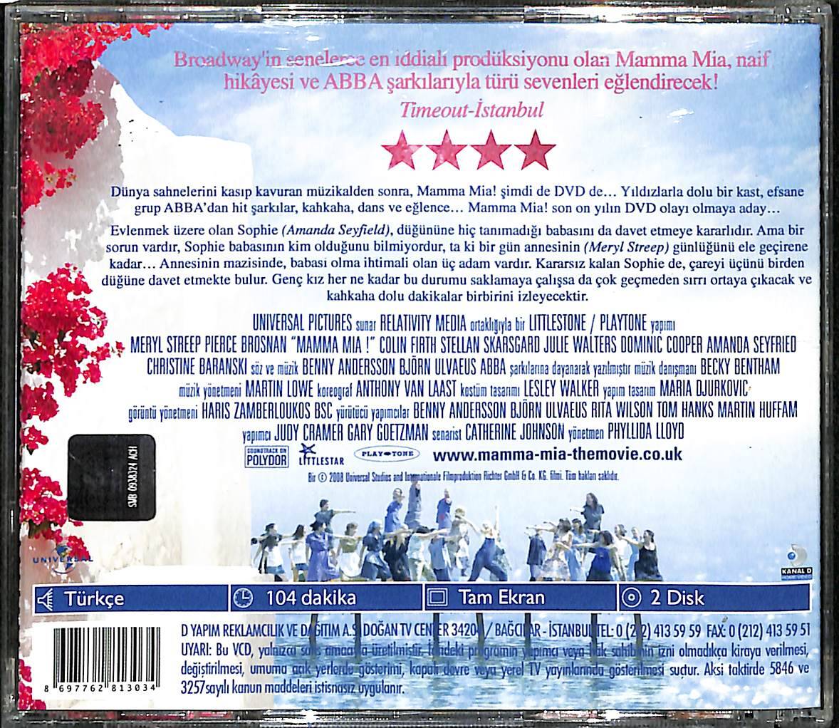 Mamma Mia VCD Film (İkinci El) VCD27029 - 2