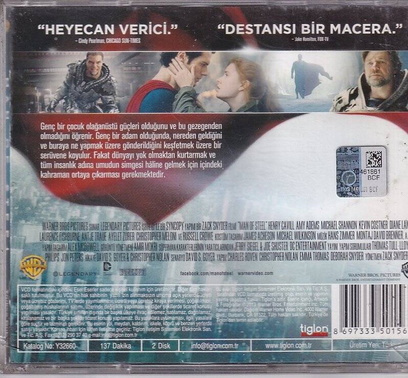 Man Of Steel VCD Film VCD8834 - 2