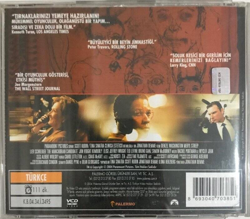 Mançuryalı Aday VCD Film VCD6935 - 2