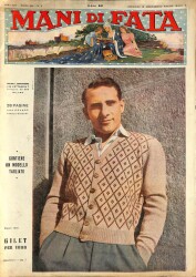 Mani Di Fata Marzo 1950 - Contiene Un Modello Tagliato ( Paftası Mevcut ) DRG1515 - Gökçekoleksiyon