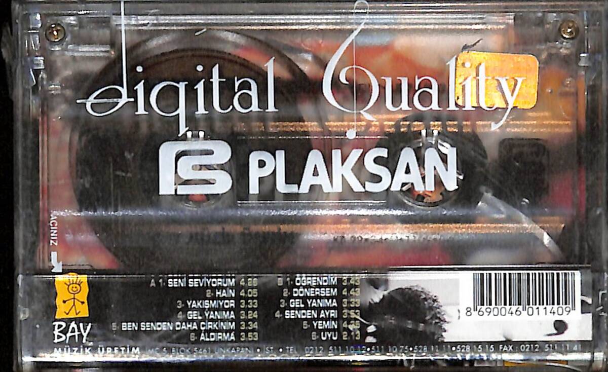 Mansur Ark - Öğrendim Kaset (Sıfır) KST27001 - 2