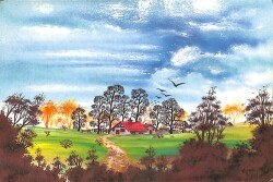 Manzara - Doğa Temalı Kartpostal KRT12701 - Gökçekoleksiyon