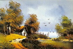 Manzara - Doğa Temalı Kartpostal KRT12741 - Gökçekoleksiyon