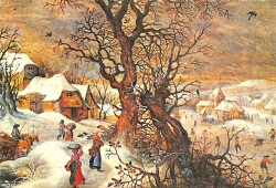 Manzara - Kış Temalı Açılır Kapak Kartpostal KRT15983 - Gökçekoleksiyon