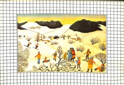 Manzara - Kış Temalı Kartpostal KRT12664 - Gökçekoleksiyon