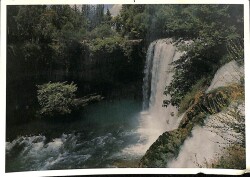 Manzara - Şelale Temalı Kartpostal KRT12675 - Gökçekoleksiyon