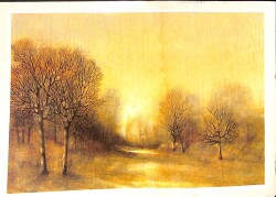 Manzara - Sonbahar Temalı Kartpostal KRT12737 - Gökçekoleksiyon