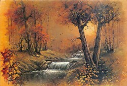 Manzara - Sonbaharda Doğa Temalı Kartpostal KRT12636 - Gökçekoleksiyon