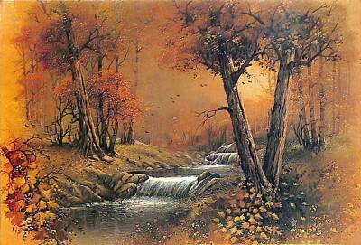 Manzara - Sonbaharda Doğa Temalı Kartpostal KRT12636 - 1
