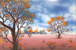 Manzara - Sonbaharda Doğa Temalı Kartpostal KRT12637 - Gökçekoleksiyon