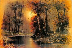 Manzara - Sonbaharda Doğa Temalı Kartpostal KRT12638 - Gökçekoleksiyon