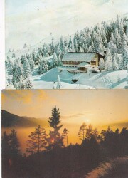 Manzara Temalı 2li Kartpostal KRT10725 - Gökçekoleksiyon