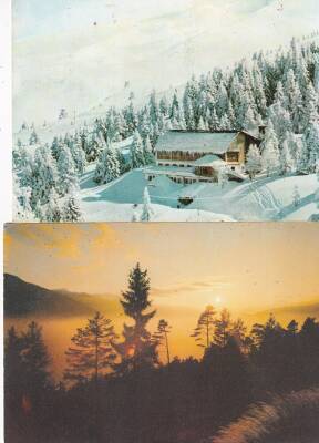 Manzara Temalı 2li Kartpostal KRT10725 - 1