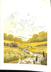 Manzara Temalı Açılır Kapaklı Kartpostal KRT12405 - Gökçekoleksiyon