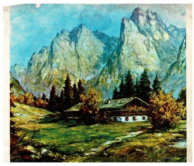 Manzara Temalı Büyük Boy Kartpostal KRT9137 - 1