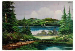 Manzara Temalı Büyük Boy Kartpostal KRT9230 - Gökçekoleksiyon