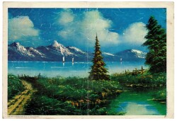 Manzara Temalı Büyük Boy Kartpostal KRT9232 - Gökçekoleksiyon