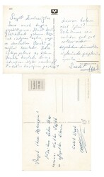 Manzara Temalı İkili Kartpostal *Arkası Yazılı* KRT11588 - 2