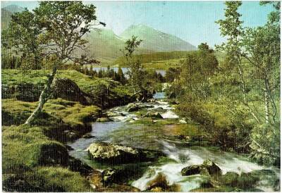 Manzara Temalı Kartpostal Büyük Boy KRT5646 - 1