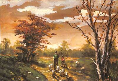 Manzara Temalı Kartpostal KRT12825 - 1