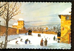 Manzara Temalı Kartpostal KRT12831 - Gökçekoleksiyon