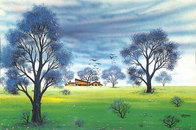 Manzara Temalı Kartpostal KRT12832 - 1