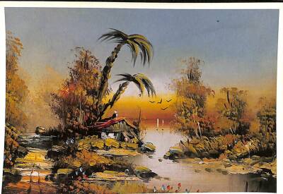 Manzara Temalı Kartpostal KRT12842 - 1