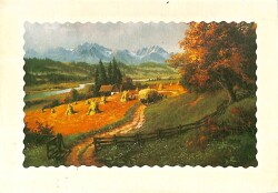 Manzara Temalı Kartpostal KRT12848 - Gökçekoleksiyon