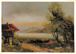 Manzara Temalı Kartpostal KRT12880 - Gökçekoleksiyon