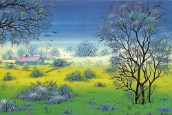 Manzara Temalı Kartpostal KRT14200 - Gökçekoleksiyon