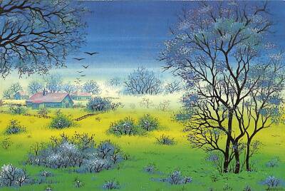 Manzara Temalı Kartpostal KRT14200 - 1