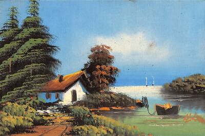 Manzara Temalı Kartpostal KRT14201 - 1