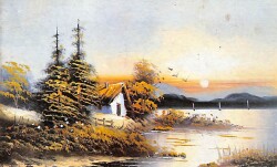 Manzara Temalı Kartpostal KRT16495 - Gökçekoleksiyon