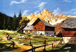 Manzara Temalı Kartpostal KRT16782 - Gökçekoleksiyon