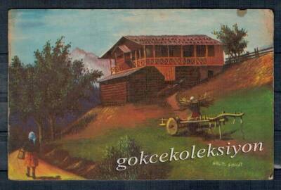 Manzara Temalı Kartpostal KRT2754 - 1