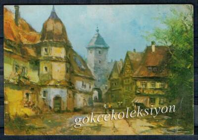 Manzara Temalı Kartpostal KRT2757 - 1