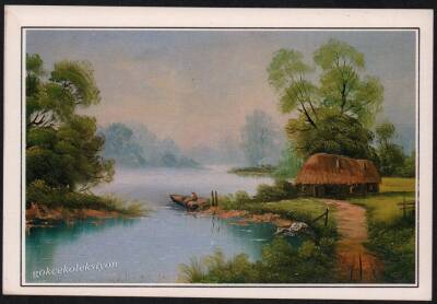 Manzara Temalı Kartpostal KRT2763 - 1