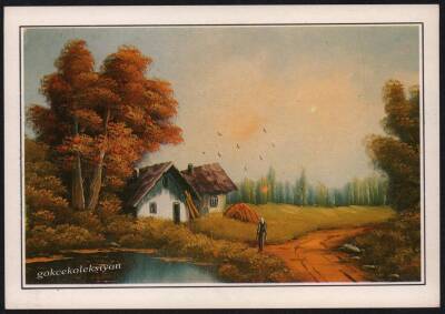 Manzara Temalı Kartpostal KRT2770 - 1