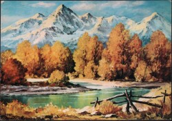 Manzara Temalı Kartpostal KRT2829 - Gökçekoleksiyon