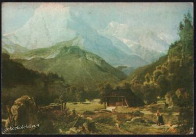 Manzara Temalı Kartpostal KRT2842 - 1